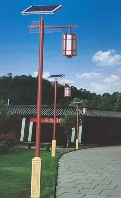 仿古太阳能庭院灯